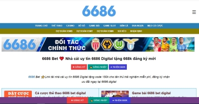 6686 Design_Nhà cái cá cược hoàn hảo cho cược thủ Việt Nam